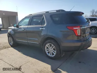 2015 Ford Explorer XLT with VIN 1FM5K8D83FGC52741, listed as a Copart auction lot 51391665 with 123,490 mi miles and Salvage Title. Bid and sale history available at carsss.com. Image 2.
