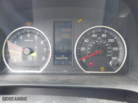2010 Honda CR-V EX-L with VIN 5J6RE4H76AL054012, listed as a IAAI auction lot 42104441 with 180,089 mi miles. Bid and sale history available at carsss.com. Image 7.