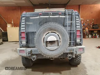 2006 Hummer H2 with VIN 5GRGN23U06H111389, listed as a Copart auction lot 88747715 with 182,628 mi miles and Salvage Title. Bid and sale history available at carsss.com. Image 6.