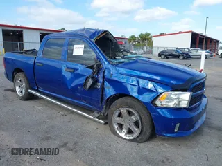 2016 Ram 1500 Express z VIN 3C6RR6KT9GG375969, wystawiony jako IAAI lot #42150795 z przebiegiem Nie podano mil oraz . Historia ofert i sprzedaży dostępna na DreamBid. Obrazek 1.
