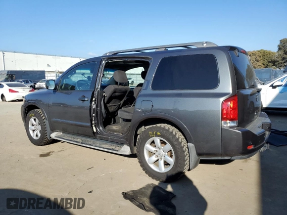 2012 Nissan Armada SV z VIN 5N1AA0NDXCN604199, wystawiony jako Copart lot #41769845 z przebiegiem 155 731 mil mil oraz Szkoda całkowita • Salvage title. Historia ofert i sprzedaży dostępna na DreamBid. Obrazek 2.