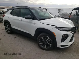 2023 Chevrolet TrailBlazer RS with VIN KL79MTSL6PB043824, listed as a Copart auction lot 52420194 with 15,608 mi miles and . Bid and sale history available at DreamBid. Image 4.