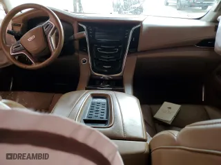 2015 Cadillac Escalade Platinum with VIN 1GYS3PKJ1FR717164, listed as a Copart auction lot 86589344 with 0 mi miles and Non Repairable. Bid and sale history available at carsss.com. Image 8.