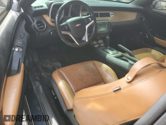 2013 Chevrolet Camaro LT with VIN 2G1FC1E35D9176251, listed as a Copart auction lot 61605755 with 190,975 mi miles and Clean title. Bid and sale history available at DreamBid. Image 8.