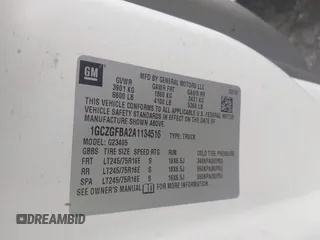 2010 Chevrolet Express Cargo z VIN 1GCZGFBA2A1134516, wystawiony jako IAAI lot #42384678 z przebiegiem 165 951 mil mil oraz . Historia ofert i sprzedaży dostępna na DreamBid. Obrazek 8.