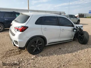 2022 Mitsubishi Outlander Sport ES with VIN JA4APUAU4NU017791, listed as a Copart auction lot 69418014 with 34,823 mi miles and Salvage Title. Bid and sale history available at carsss.com. Image 3.