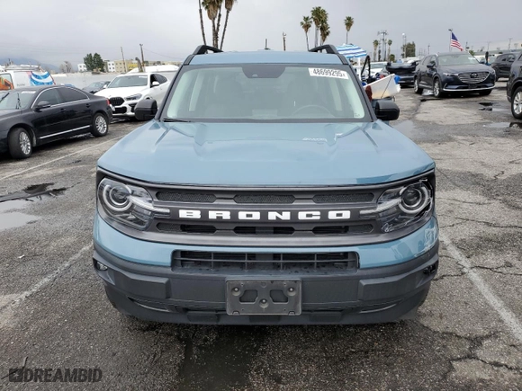 2021 Ford Bronco Sport Big Bend with VIN 3FMCR9B69MRB20633, listed as a Copart auction lot 48699295 with 46,724 mi miles and Salvage Title. Bid and sale history available at carsss.com. Image 5.
