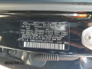 2020 Hyundai Kona Ultimate with VIN KM8K53A56LU427603, listed as a Copart auction lot 74005334 with 0 mi miles and Non Repairable. Bid and sale history available at carsss.com. Image 14.