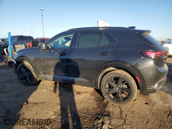 2024 Buick Envision Sport Touring with VIN LRBFZPE4XRD052163, listed as a Copart auction lot 48466365 with 4,382 mi miles and Salvage Title. Bid and sale history available at carsss.com. Image 2.