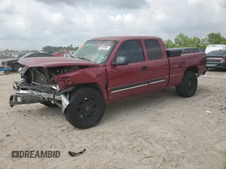 2004 Chevrolet Silverado 1500 LS with VIN 2GCEC19V141177507, listed as a Copart auction lot 55254955 with Not Provided miles and Salvage Title. Bid and sale history available at DreamBid. Image 1.