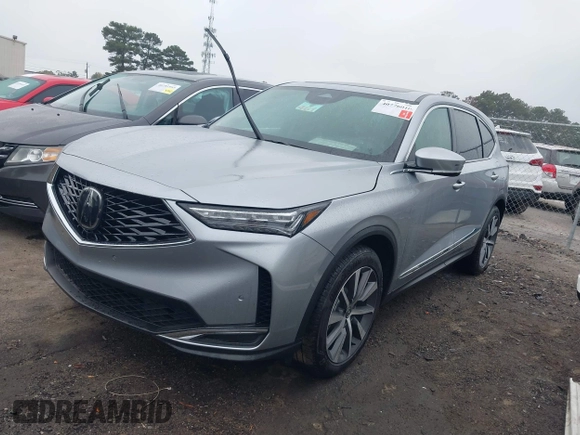 2025 Acura MDX w/Technology Package with VIN 5J8YD9H48SL000950, listed as a IAAI auction lot 40776010 with 18 mi miles. Bid and sale history available at carsss.com. Image 17.
