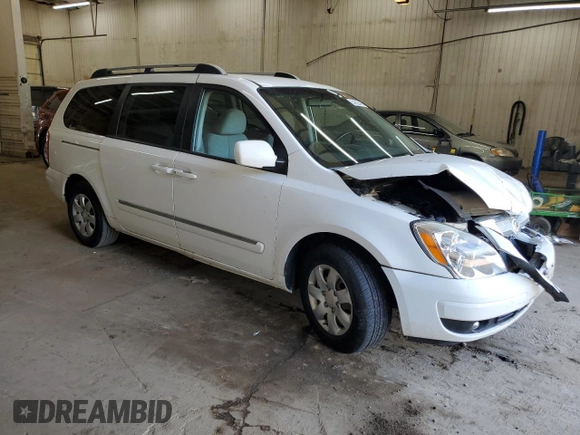 2007 Hyundai Entourage GLS z VIN KNDMC233876042661, wystawiony jako Copart lot #54363495 z przebiegiem 218 757 mil mil oraz Nie do naprawy • Non repairable. Historia ofert i sprzedaży dostępna na DreamBid. Obrazek 4.