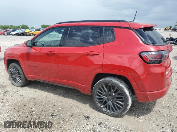 2023 Jeep Compass (RED) Edition с VIN 3C4NJDCN7PT500848, выставлен на аукционе Copart как лот 54476355 с пробегом 25 123 миль миль и Списание • Salvage title. История ставок и продаж доступна на DreamBid. Изображение 2.
