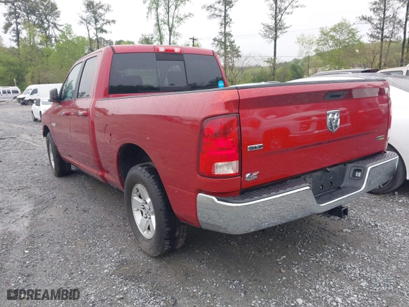 2010 Dodge Ram 1500 SLT with VIN 1D7RB1GP3AS111969, listed as a IAAI auction lot 41969623 with 167,961 mi miles. Bid and sale history available at carsss.com. Image 3.