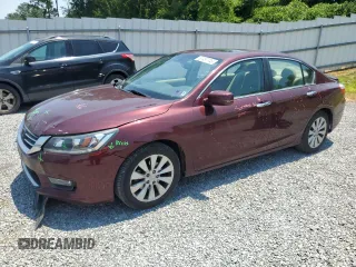 2015 Honda Accord EX-L with VIN 1HGCR2F84FA080340, listed as a Copart auction lot 62487745 with 97,581 mi miles and Salvage title. Bid and sale history available at DreamBid. Image 1.