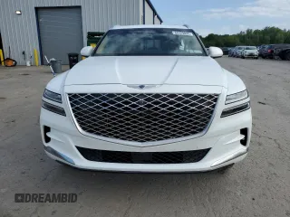 2024 Genesis GV80 with VIN KMUHCESC9RU163909, listed as a Copart auction lot 64429035 with 12,338 mi miles and Salvage title. Bid and sale history available at DreamBid. Image 5.
