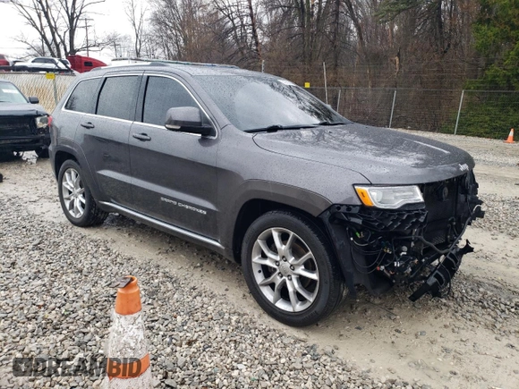 2015 Jeep Grand Cherokee Summit with VIN 1C4RJFJGXFC150773, listed as a Copart auction lot 50631975 with 171,809 mi miles and Salvage Title. Bid and sale history available at carsss.com. Image 4.