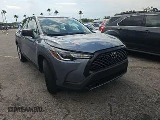 2022 Toyota Corolla Cross L with VIN 7MUAAAAG8NV017626, listed as a IAAI auction lot 42566409 with 49,073 mi miles and . Bid and sale history available at DreamBid. Image 19.