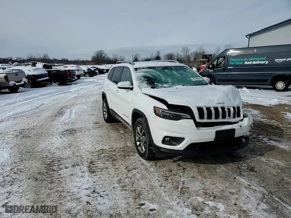 2020 Jeep Cherokee Latitude Plus with VIN 1C4PJMLB1LD530913, listed as a Copart auction lot 44709655 with 77,541 mi miles and Salvage Title. Bid and sale history available at carsss.com. Image 12.