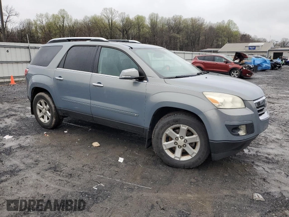 2008 Saturn Outlook XR z VIN 5GZEV23788J174902, wystawiony jako Copart lot #52262705 z przebiegiem 105 290 mil mil oraz Czysty tytuł • Clean title. Historia ofert i sprzedaży dostępna na DreamBid. Obrazek 4.