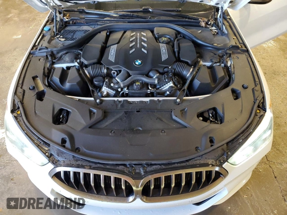 2019 BMW 8 Series M850i xDrive with VIN WBAFY4C56KBX39668, listed as a Copart auction lot 47829505 with 68,774 mi miles and Salvage title. Bid and sale history available at DreamBid. Image 11.