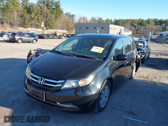 2017 Honda Odyssey SE with VIN 5FNRL5H32HB020340, listed as a IAAI auction lot 41884146 with 45,822 mi miles and . Bid and sale history available at carsss.com. Image 2.