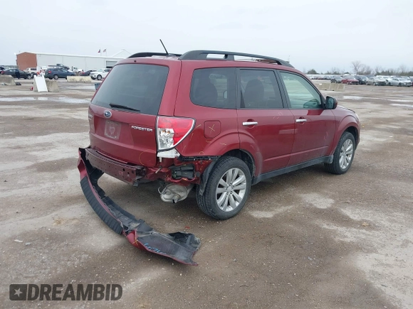 2012 Subaru Forester 2.5X Premium with VIN JF2SHBCC1CH425429, listed as a IAAI auction lot 41710662 with 88,753 mi miles. Bid and sale history available at carsss.com. Image 4.