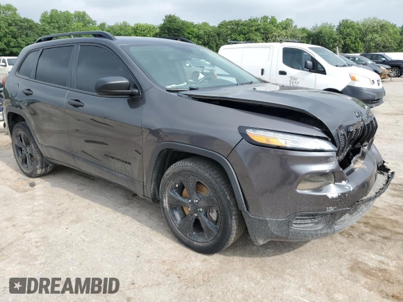2017 Jeep Cherokee Sport z VIN 1C4PJLABXHW578368, wystawiony jako Copart lot #57166745 z przebiegiem Nie podano mil oraz Szkoda całkowita • Salvage title. Historia ofert i sprzedaży dostępna na DreamBid. Obrazek 4.