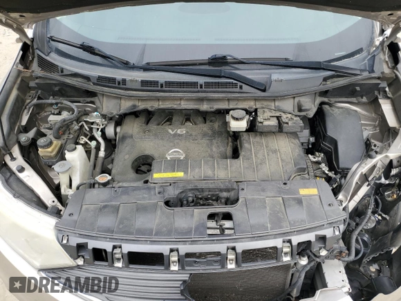2013 Nissan Quest LE with VIN JN8AE2KP8D9069181, listed as a Copart auction lot 51797575 with 150,095 mi miles and Salvage Title. Bid and sale history available at carsss.com. Image 12.