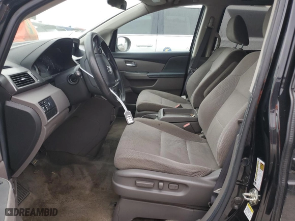 2014 Honda Odyssey EX with VIN 5FNRL5H43EB013787, listed as a Copart auction lot 76484784 with 0 mi miles and Salvage Title. Bid and sale history available at carsss.com. Image 7.