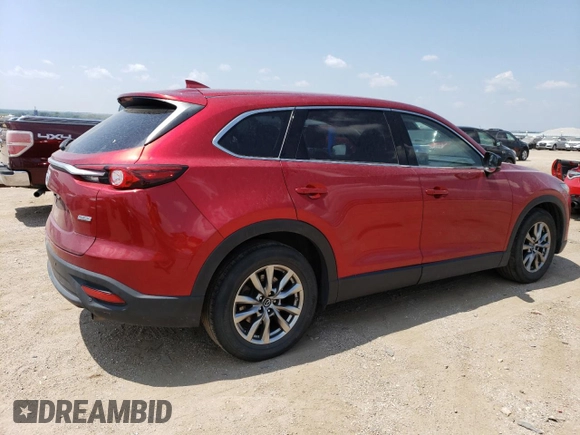 2018 Mazda CX-9 Touring with VIN JM3TCBCY1J0222671, listed as a Copart auction lot 60349454 with 87,646 mi miles and Salvage Title. Bid and sale history available at carsss.com. Image 3.