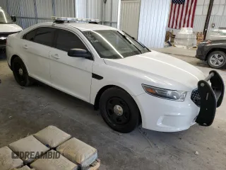 2013 Ford Police Interceptor with VIN 1FAHP2MT3DG196579, listed as a Copart auction lot 84094414 with Not provided miles and Salvage title. Bid and sale history available at DreamBid. Image 4.