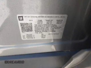 2020 GMC Terrain SLE z VIN 3GKALTEV5LL160906, wystawiony jako IAAI lot #42063518 z przebiegiem 58 911 mil mil oraz . Historia ofert i sprzedaży dostępna na DreamBid. Obrazek 9.