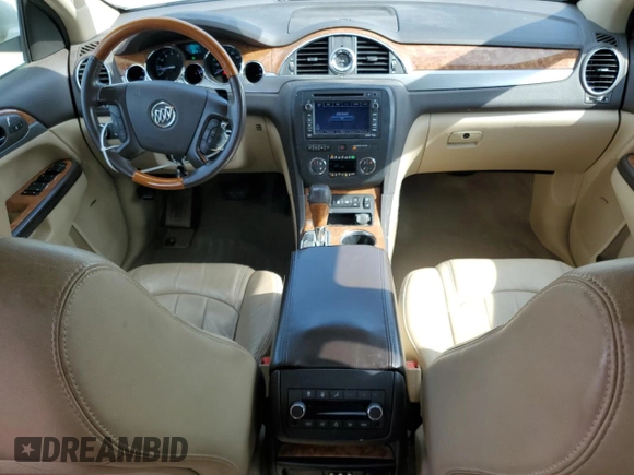 2011 Buick Enclave CXL-2 with VIN 5GAKRCED5BJ349231, listed as a Copart auction lot 53625955 with 153,457 mi miles and Salvage Title. Bid and sale history available at carsss.com. Image 8.