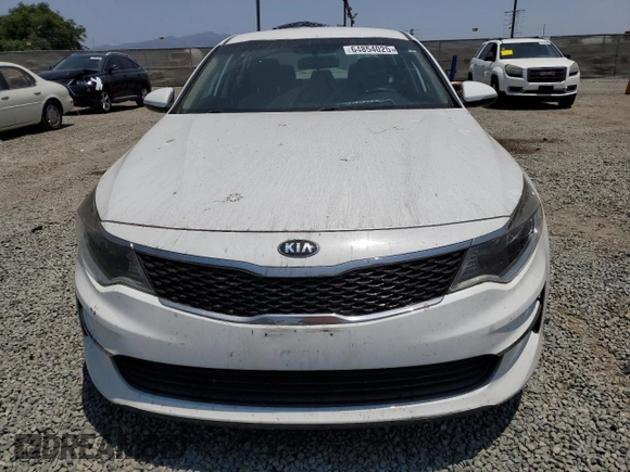 2016 Kia Optima LX with VIN 5XXGT4L32GG050037, listed as a Copart auction lot 64854025 with 130,438 mi miles and Clean title. Bid and sale history available at DreamBid. Image 5.