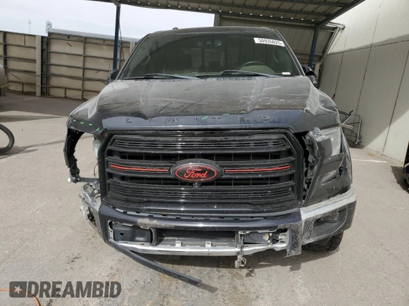 2017 Ford F-150 XL with VIN 1FTEW1EG4HFB50122, listed as a Copart auction lot 50935025 with 121,676 mi miles and Salvage Title. Bid and sale history available at carsss.com. Image 5.