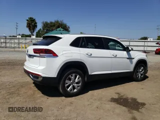 2021 Volkswagen Atlas S with VIN 1V2AC2CA5MC238103, listed as a Copart auction lot 71294704 with 35,543 mi miles and Salvage title. Bid and sale history available at DreamBid. Image 3.