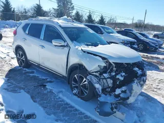 2017 Nissan Rogue S with VIN JN8AT2MT6HW150669, listed as a IAAI auction lot 41246758 with 80,877 mi miles. Bid and sale history available at carsss.com. Image 1.