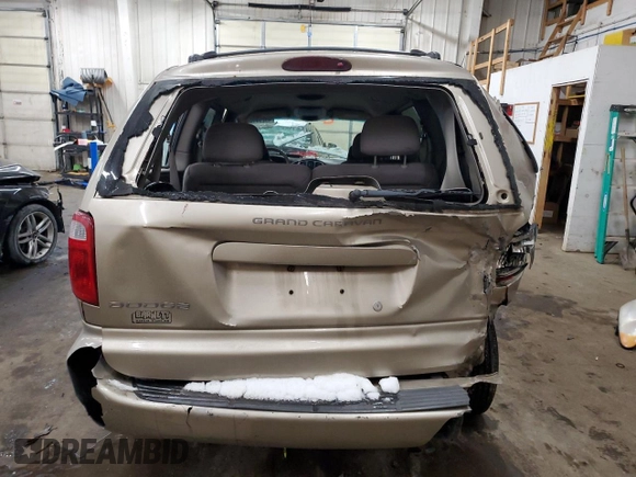 2003 Dodge Caravan EL with VIN 2D4GP34353R232476, listed as a Copart auction lot 45239135 with 197,903 mi miles and Salvage Title. Bid and sale history available at carsss.com. Image 6.