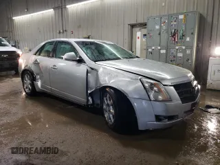 2009 Cadillac CTS RWD with VIN 1G6DF577690164322, listed as a Copart auction lot 51797925 with Not provided miles and Salvage title. Bid and sale history available at DreamBid. Image 4.