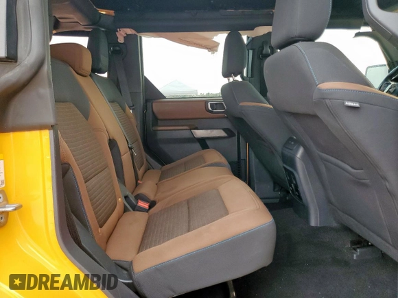 2021 Ford Bronco с VIN 1FMDE5DH6MLB02239, выставлен на аукционе Copart как лот 55315985 с пробегом 36 310 миль миль и На запчасти • Non repairable. История ставок и продаж доступна на DreamBid. Изображение 11.
