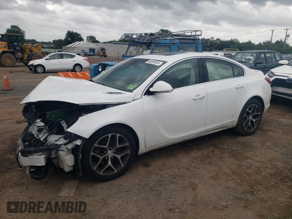 2017 Buick Regal Sport Touring with VIN 2G4GL5EX8H9140089, listed as a Copart auction lot 79210534 with Not Provided miles and Salvage Title. Bid and sale history available at DreamBid. Image 1.