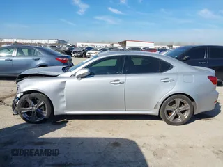 2011 Lexus IS with VIN JTHBE5C23B5027895, listed as a IAAI auction lot 41644708 with 166,061 mi miles. Bid and sale history available at carsss.com. Image 14.