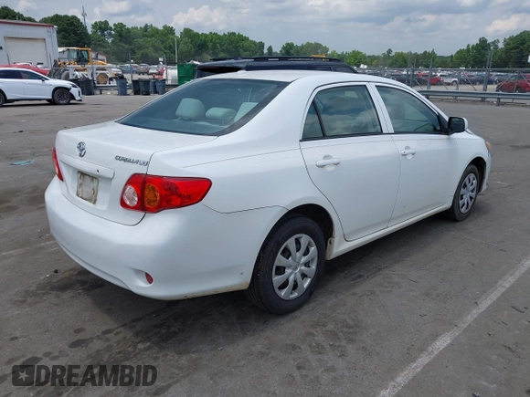 2009 Toyota Corolla with VIN 2T1BU40E59C104664, listed as a IAAI auction lot 42492948 with 188,933 mi miles and . Bid and sale history available at DreamBid. Image 4.