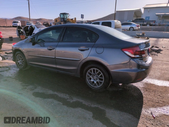 2015 Honda Civic Sedan LX with VIN 2HGFB2F58FH520309, listed as a Copart auction lot 51948955 with 139,775 mi miles and Salvage Title. Bid and sale history available at carsss.com. Image 2.