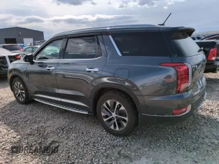 2020 Hyundai Palisade SEL z VIN KM8R2DHE2LU102174, wystawiony jako Copart lot #51379305 z przebiegiem 59 455 mil mil oraz Szkoda całkowita • Salvage title. Historia ofert i sprzedaży dostępna na DreamBid. Obrazek 2.