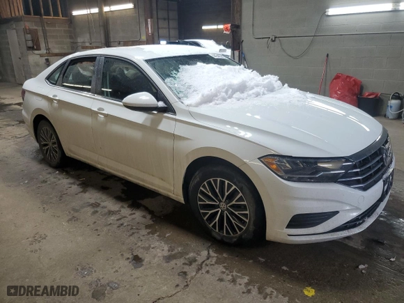 2021 Volkswagen Jetta S with VIN 3VWN57BU6MM019944, listed as a Copart auction lot 44548245 with 46,014 mi miles and Salvage Title. Bid and sale history available at carsss.com. Image 4.
