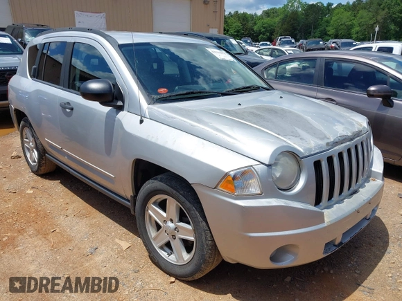 2008 Jeep Compass Sport with VIN 1J8FF47W08D749405, listed as a IAAI auction lot 42216678 with 172,185 mi miles and . Bid and sale history available at DreamBid. Image 1.