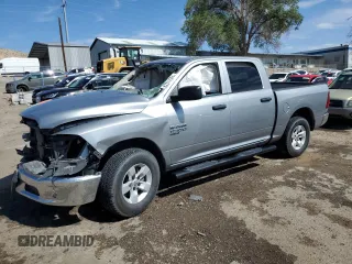 2019 Ram 1500 Tradesman z VIN 3C6RR6KG1KG705938, wystawiony jako Copart lot #62311524 z przebiegiem Nie podano mil oraz Nie do naprawy • Non repairable. Historia ofert i sprzedaży dostępna na DreamBid. Obrazek 1.