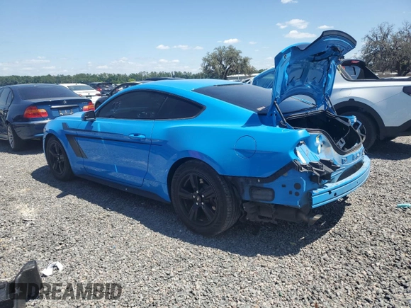 2017 Ford Mustang V6 with VIN 1FA6P8AMXH5246807, listed as a Copart auction lot 53304045 with 147,064 mi miles and Salvage Title. Bid and sale history available at carsss.com. Image 2.